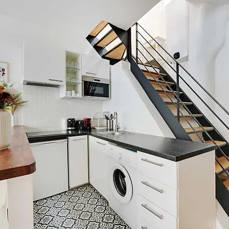 Duplex Pour 6 A Republique Confort Et Centralite París