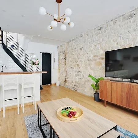 Duplex Pour 6 A Republique Confort Et Centralite Lägenhet